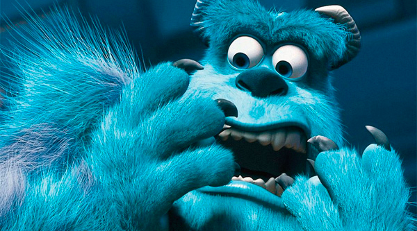 Monstros SA - Sulley assustado