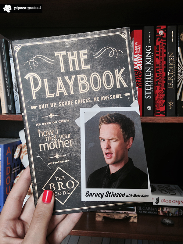 the playbook barney stinson, livros how i met your mother, pipoca musical