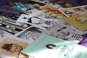 Marcadores de páginas - Bienal de Quadrinhos de Curitiba